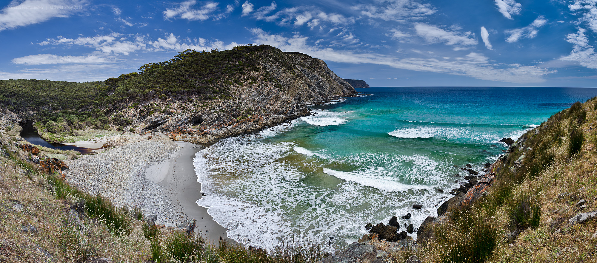  Demole River mouth. Kangaroo Island, South Australia. 