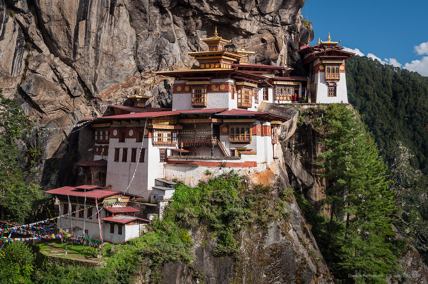   Taktsang  - The Tiger's Nest Monastery. 