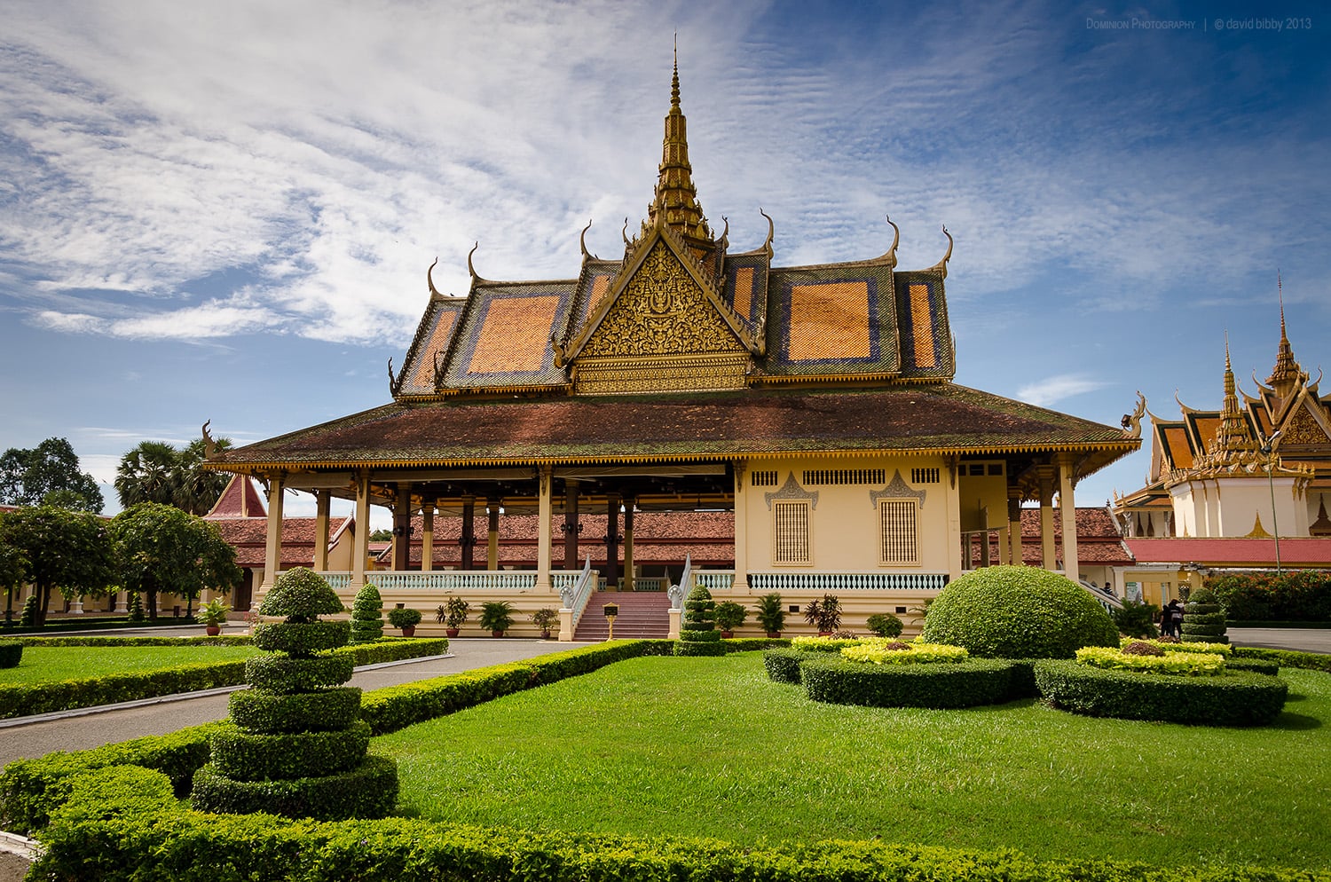   Phochani Pavilion  - Royal Palace complex, Phnom Penh, Cambodia. 