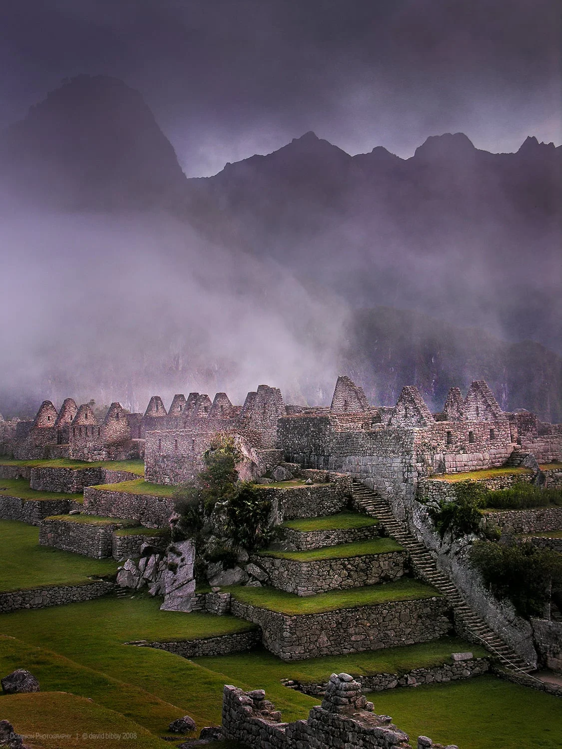 Machu Picchu at dawn. Peru.