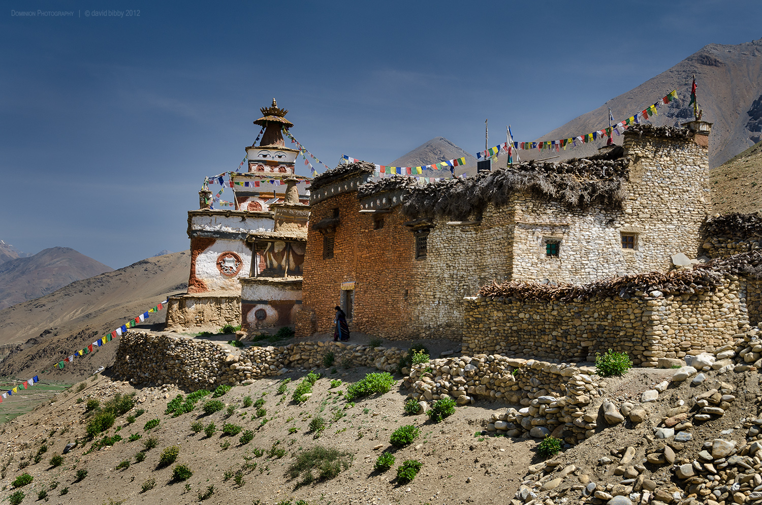  Gompa and nunnery at Dho Tarap. Dolpa district. 