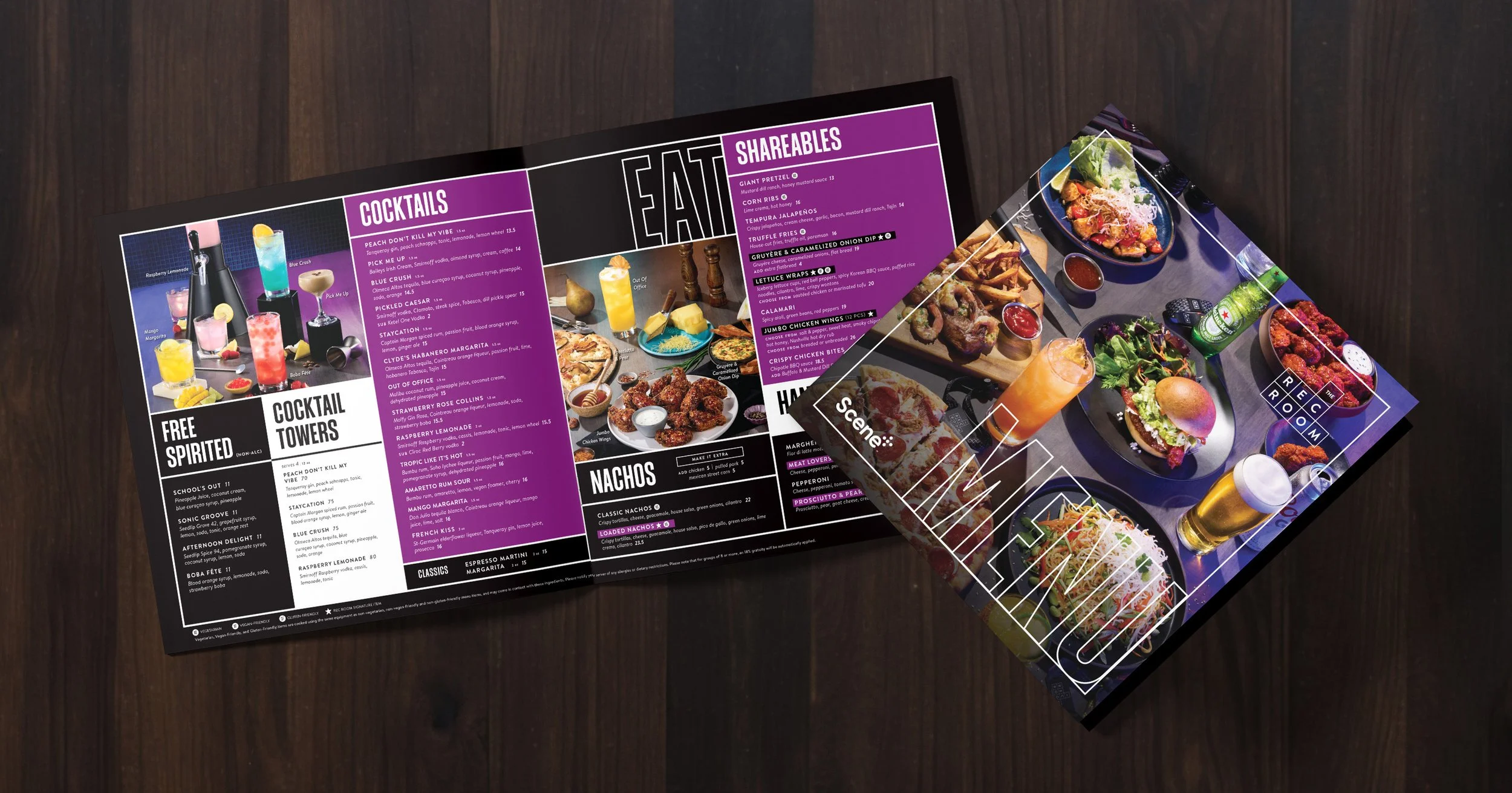 THE REC ROOM – F&B