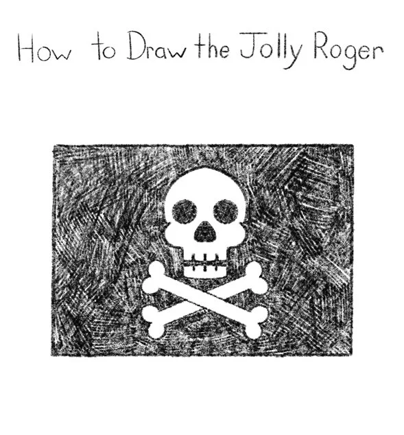 How to Draw the Jolly Roger Click for PDF printable
