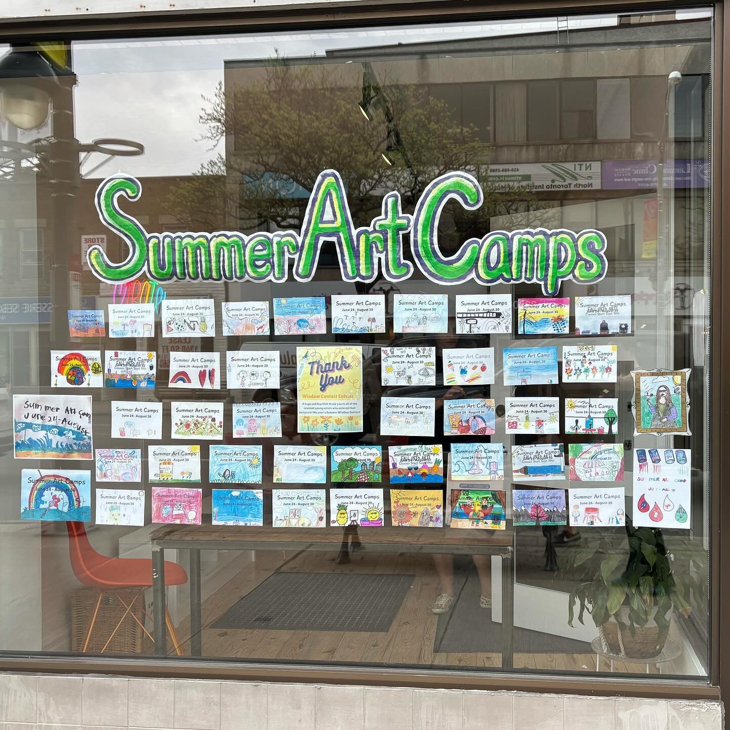 Thank you for all the wonderful entries to our Summer Window Contest! We have selected and contacted our winners. Swing by our location in the next few weeks to check out the winning entry by Zoe K. which will be recreated on our entire window! 

#to