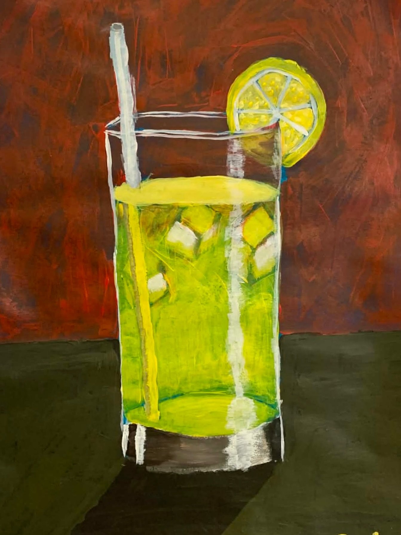 #Didyouknow that we offer private tutoring at Freehand? This incredible acrylic painting was made by Grade 5 tutor student Cate Z. Absolutely amazing work, Cate! Send us an email at info@freehandart.ca to schedule your private tutoring session.

#y