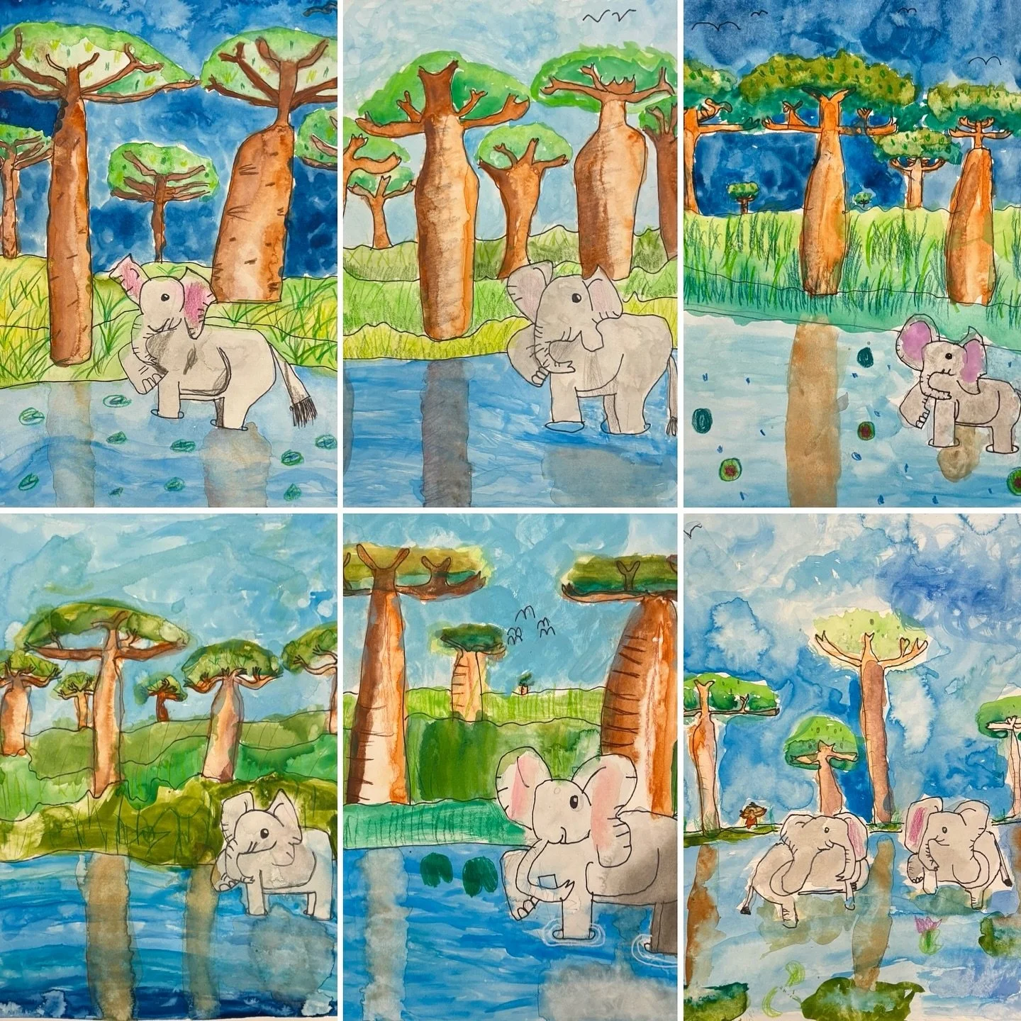 #Didyouknow that #baobab trees are one of the oldest and largest trees on earth? A baobab tree&rsquo;s trunk can reach a circumference of more than 25 metres and they can grow to well over a thousand years old! Today, our Artventure art campers trave