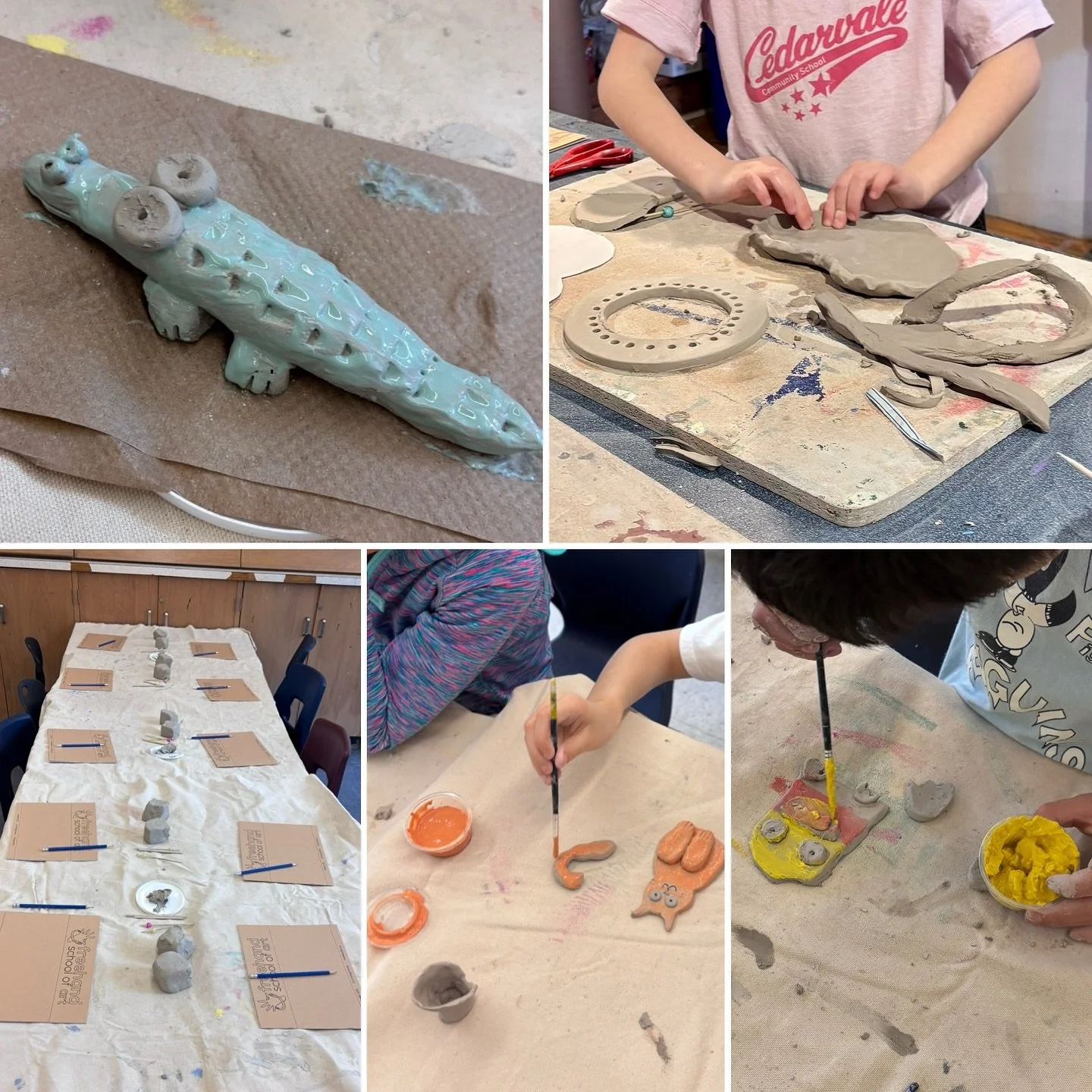 Here at Freehand, we love bringing art education into the classroom. We offer lunchtime and after-4 programs at several local schools, including @the_shire_school @jfparentcommunity and @johnwanlessschoolcouncil . Our on-site art programs give studen