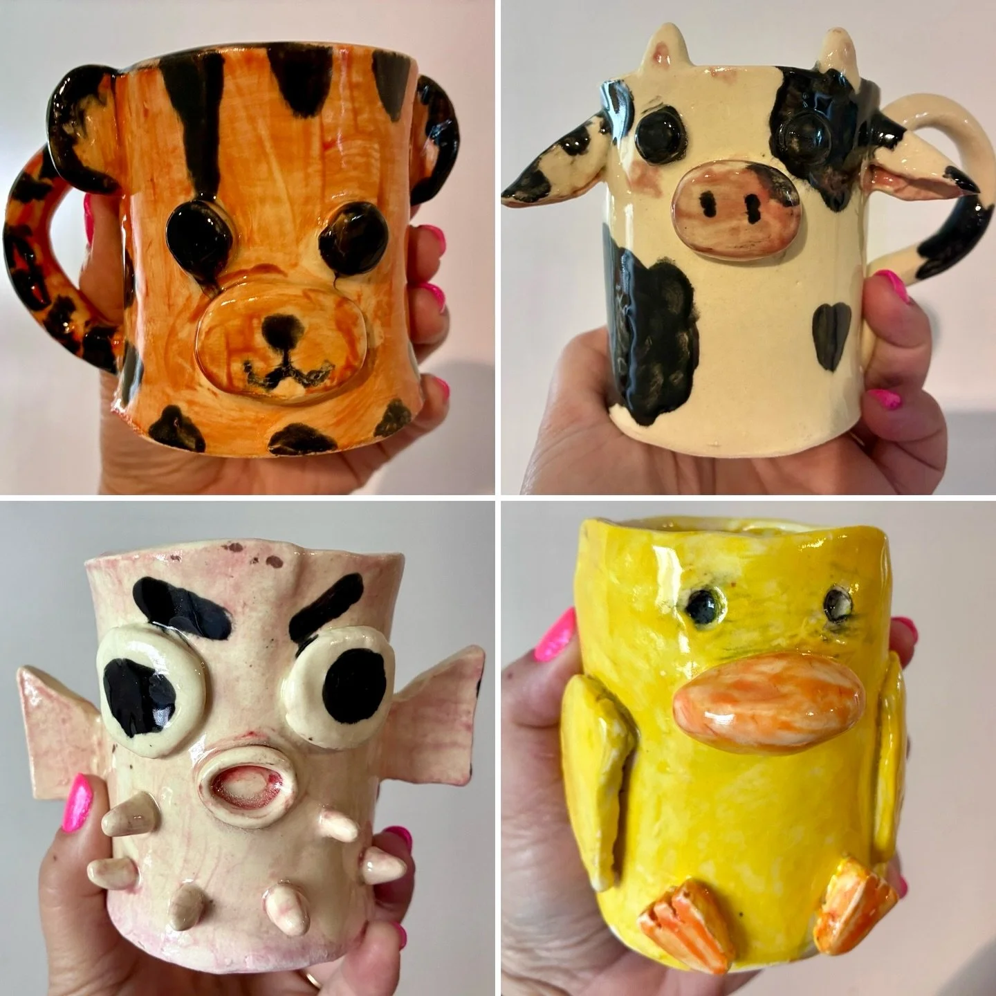 Check out these adorable animal mugs that are fresh out of the kiln! These mugs were made by the Grade 7/8 students of #siralexandermackenzieschool during an in-studio clay workshop. A+ work, everyone!

@siralexandermackenzieschool 

#yongeandlawrenc