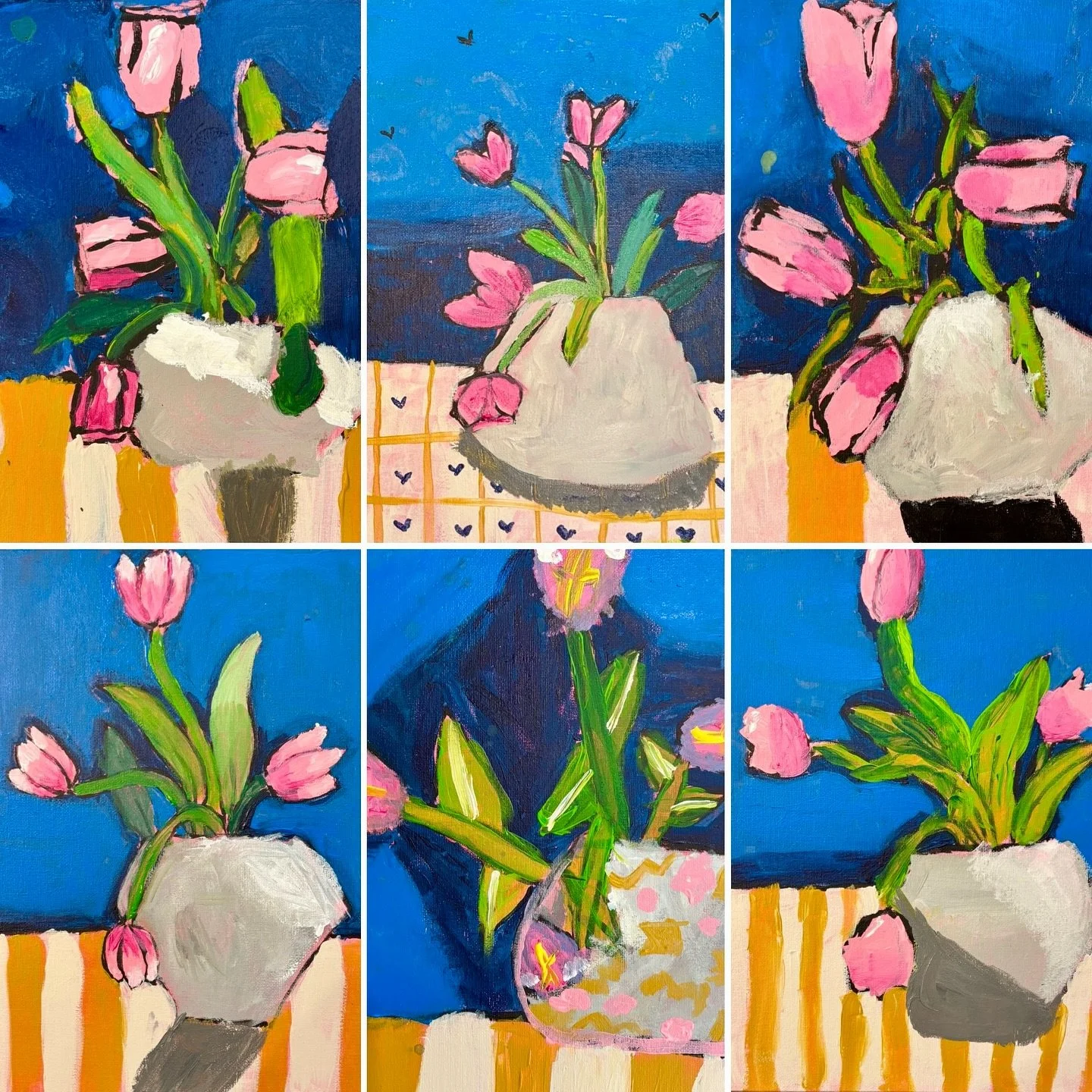 Today was an exciting day in the studio: we hosted an acrylic painting workshop for the grade 4s of Forest Manor PS! It&rsquo;s always a great day when we get to introduce a group to a new and unfamiliar medium, and this morning did not disappoint. W