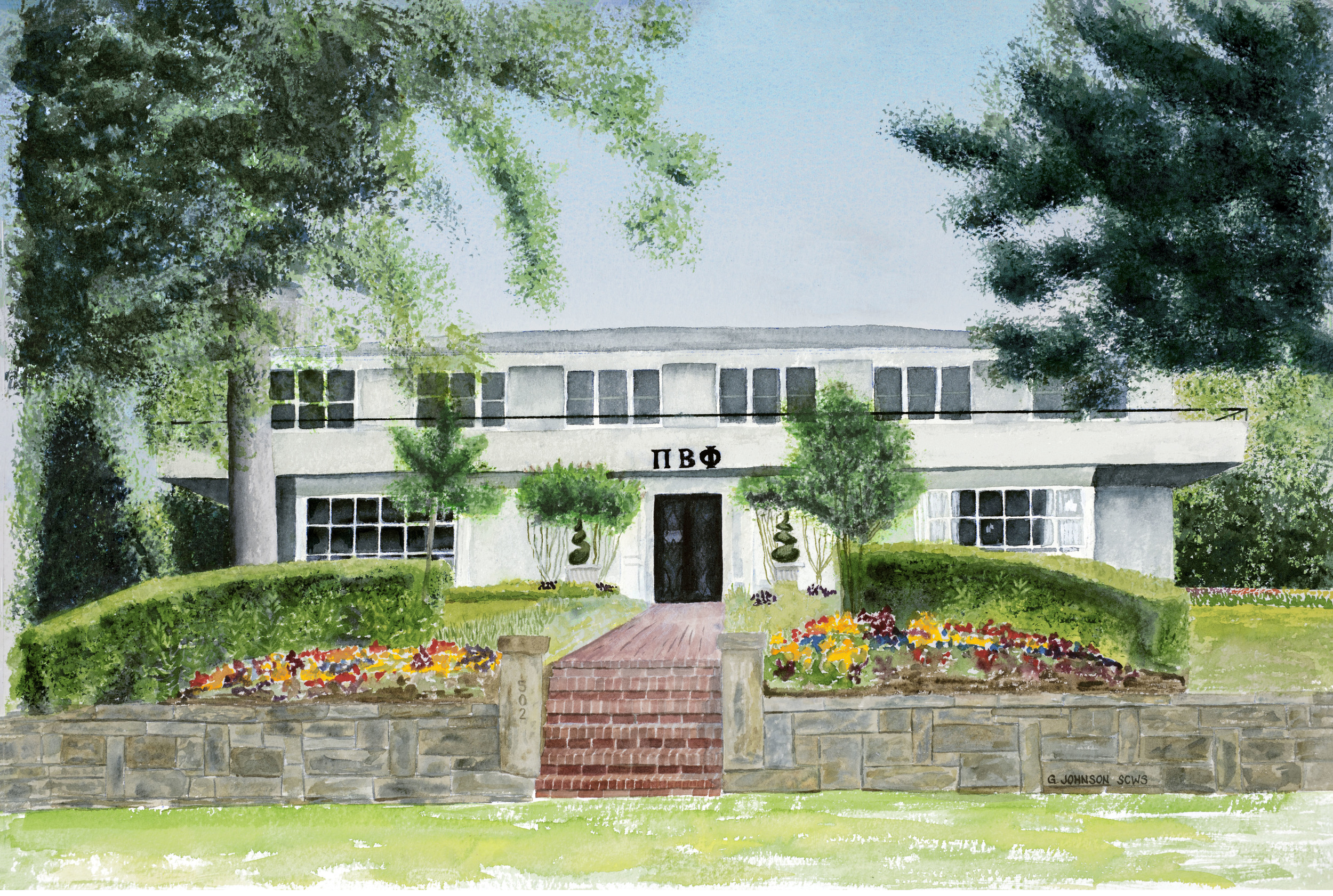 Pi Beta Phi House in Fayetteville, AR