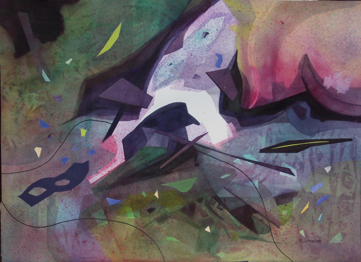 Mardi Gras. Original Sold. Reproductions available.