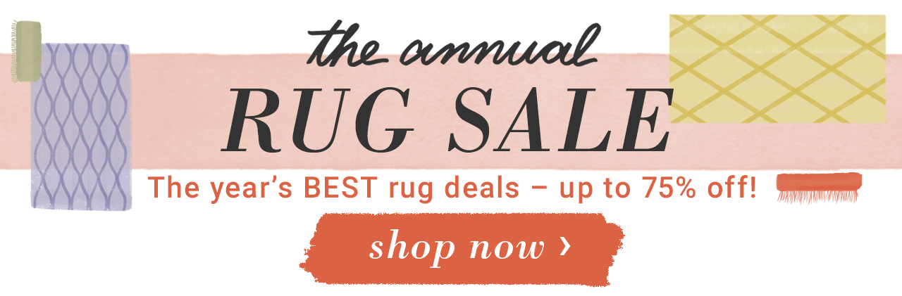 The Annual rug sale