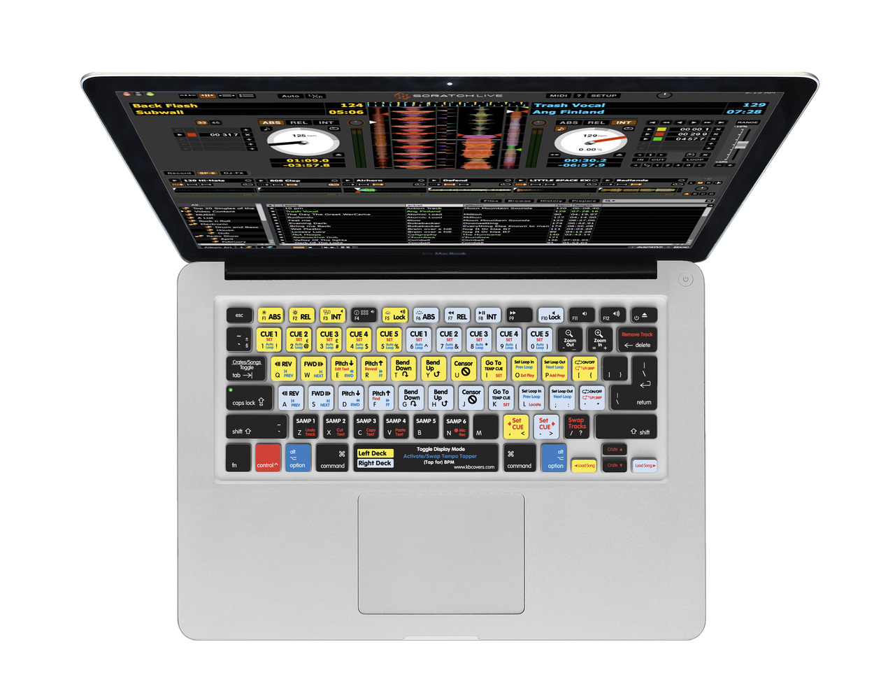 MAGMA - Serato DJ Serato Scratch Live - Mac Book Pro專用鍵盤膜.jpg