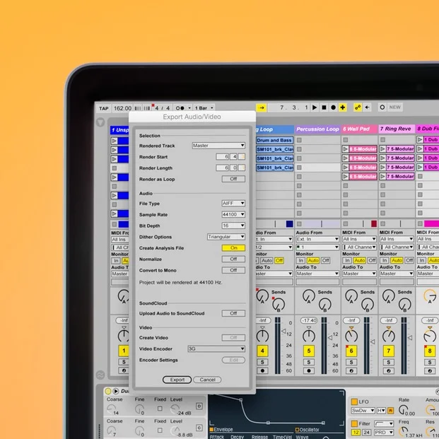 用 Ableton live 完成你的音樂。 