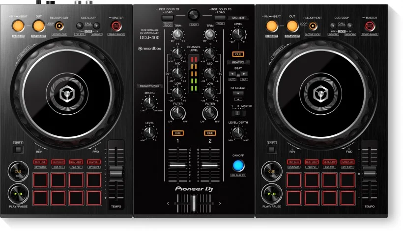 Pioneer DDJ-400 入門級DJ控制器（購買Pioneer DJ器送DJ線上教學喔）
