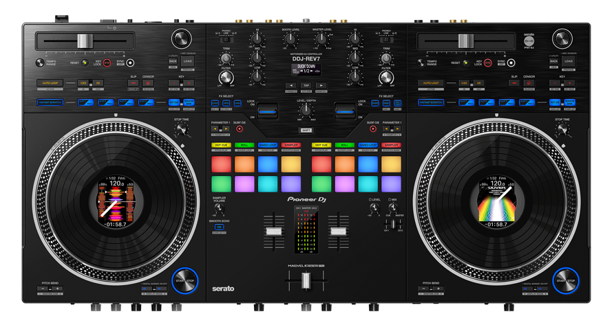 Pioneer DDJ-REV7 Serato DJ Pro 專業款控制器（購買Pioneer DJ器送DJ線上教學喔）
