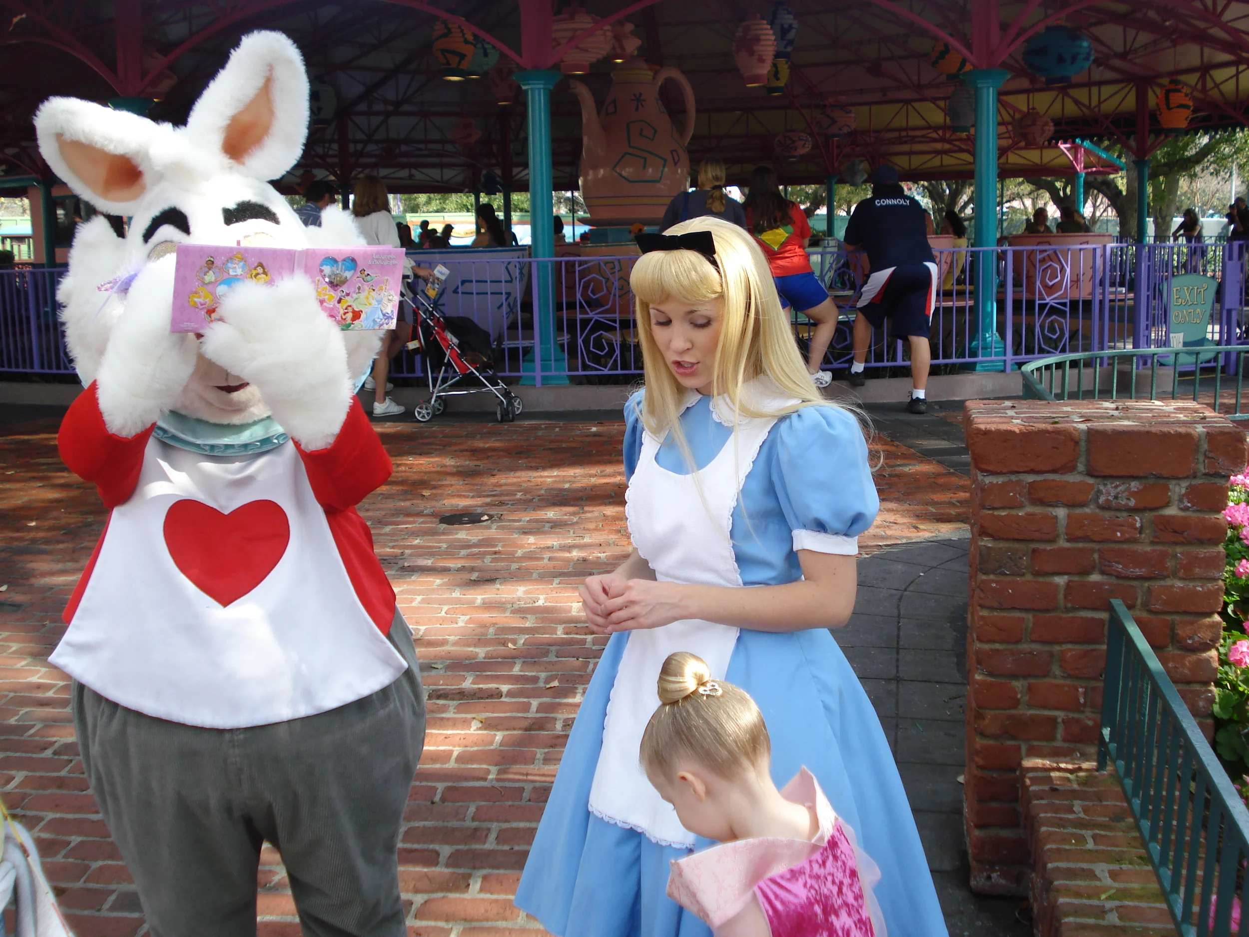 Alice and the White Rabbit