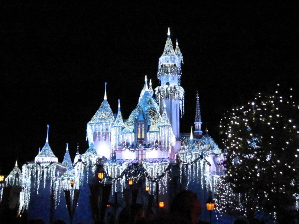 Sleeping Beauty Castle Christmas