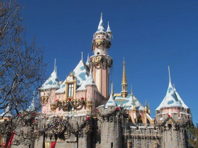 Sleeping Beauty Castle Christmas