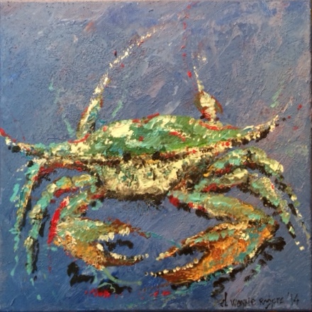 'On the way' 12"x12" $100