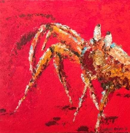 'Waiting' 12 x 12 $100