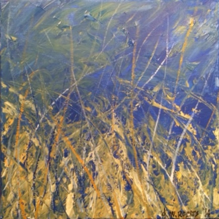 'Watershed Pentalogy - The Marshlands' (12 x 12) ($100)