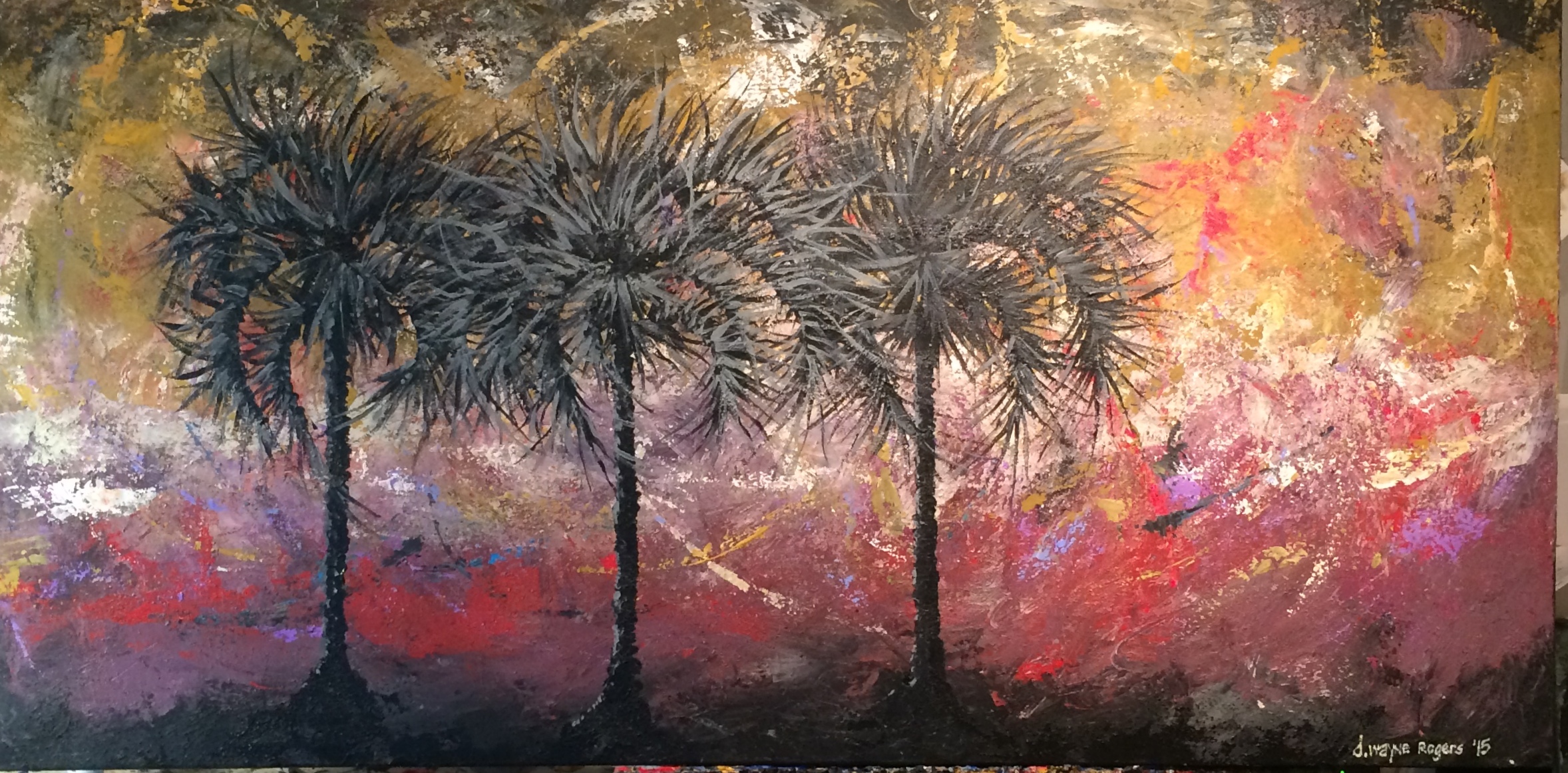 Resolved Again 03 acrylic on canvas 2015