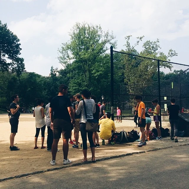 Kickball in the park #egdesignmagic #vscocam