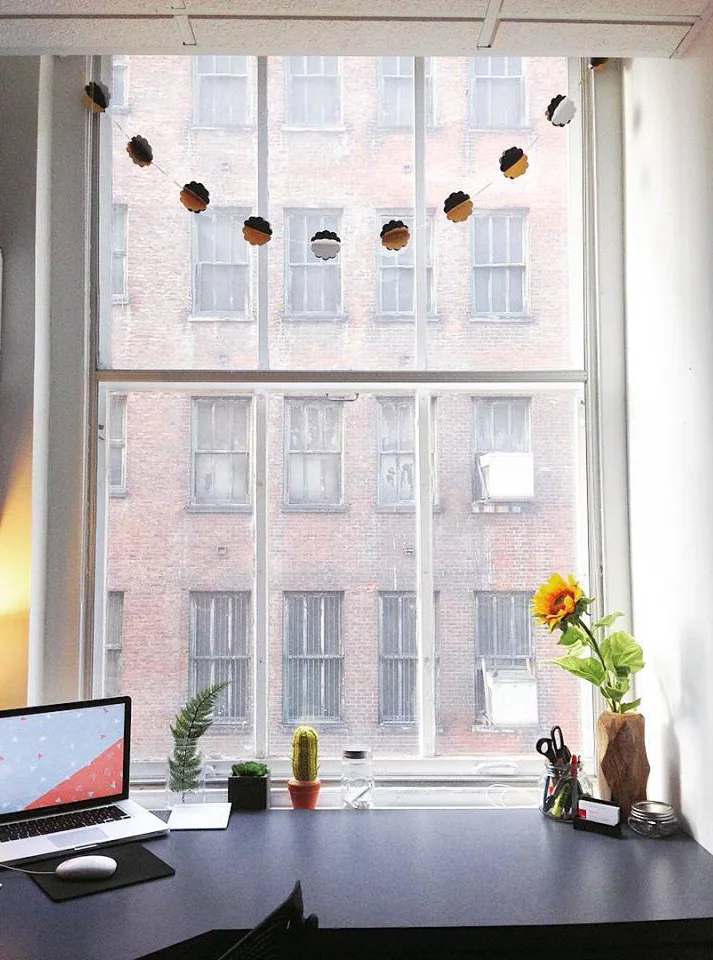 #5 OFFICE WINDOW PERKS // Celebrated my first promotion to Senior Designer.