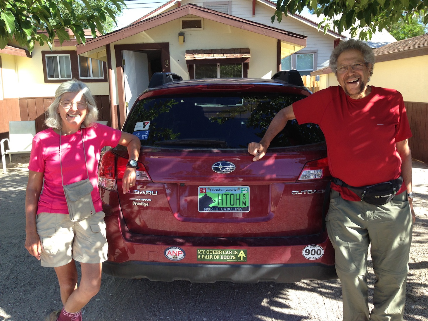 Base Camp: North Carolina hiking gurus Danny and Lenny Bernstein on June 22