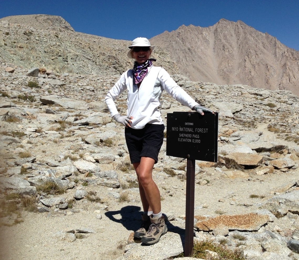 Strider on Shepherd Pass 