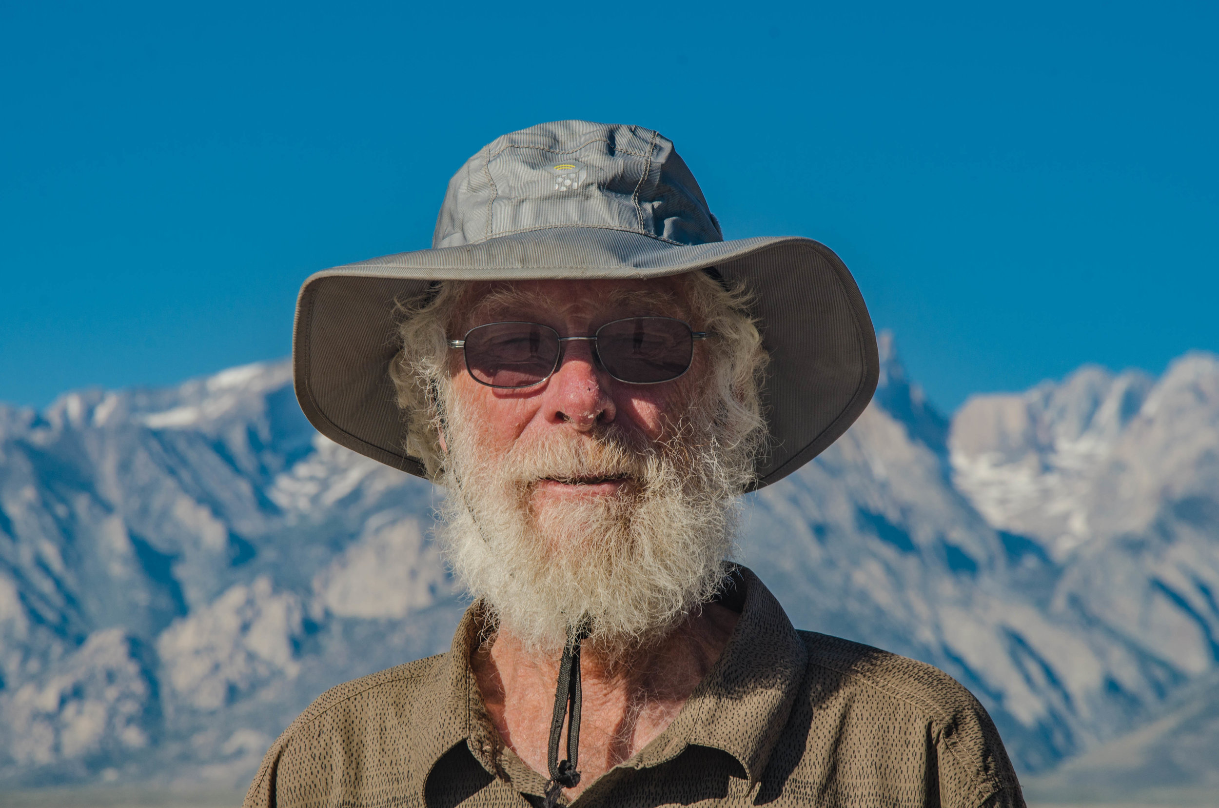 "Wizard" Hiking the PCT for the first time at age 75!