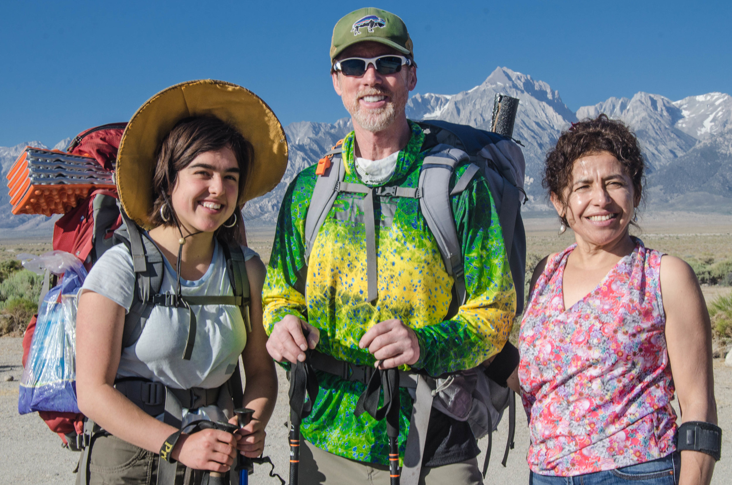 This superstar mom/wife surprised NOBO JMT hikers Michael and Erika when they resupplied with us.