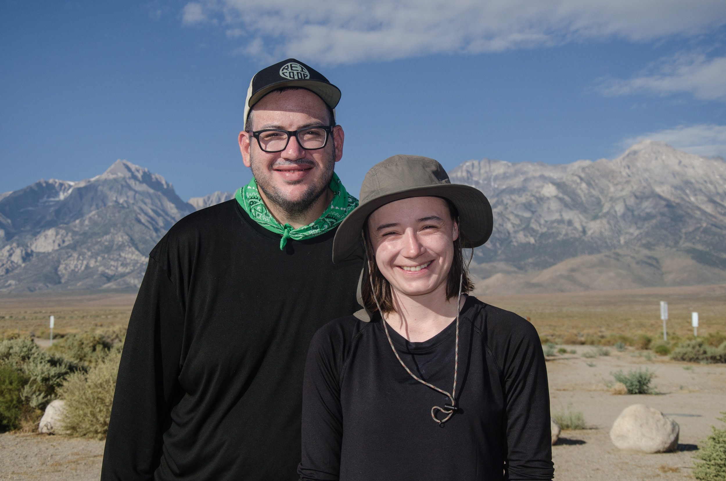 JMT Hikers Andrew and Raquel