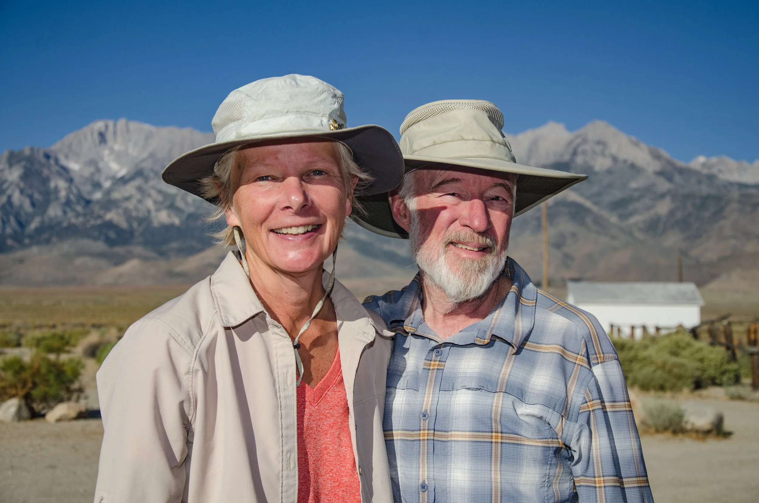JMT SOBO Hikers Ellen and her partner