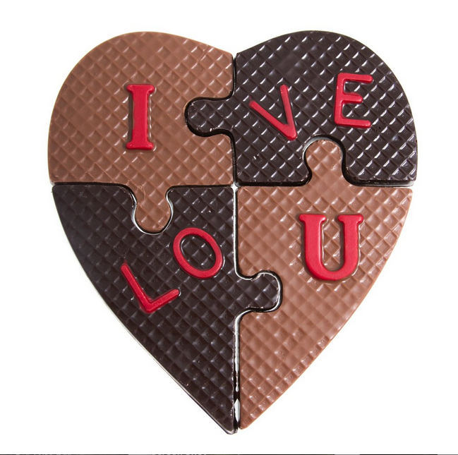 I love U Puzzle by Jacques Torres