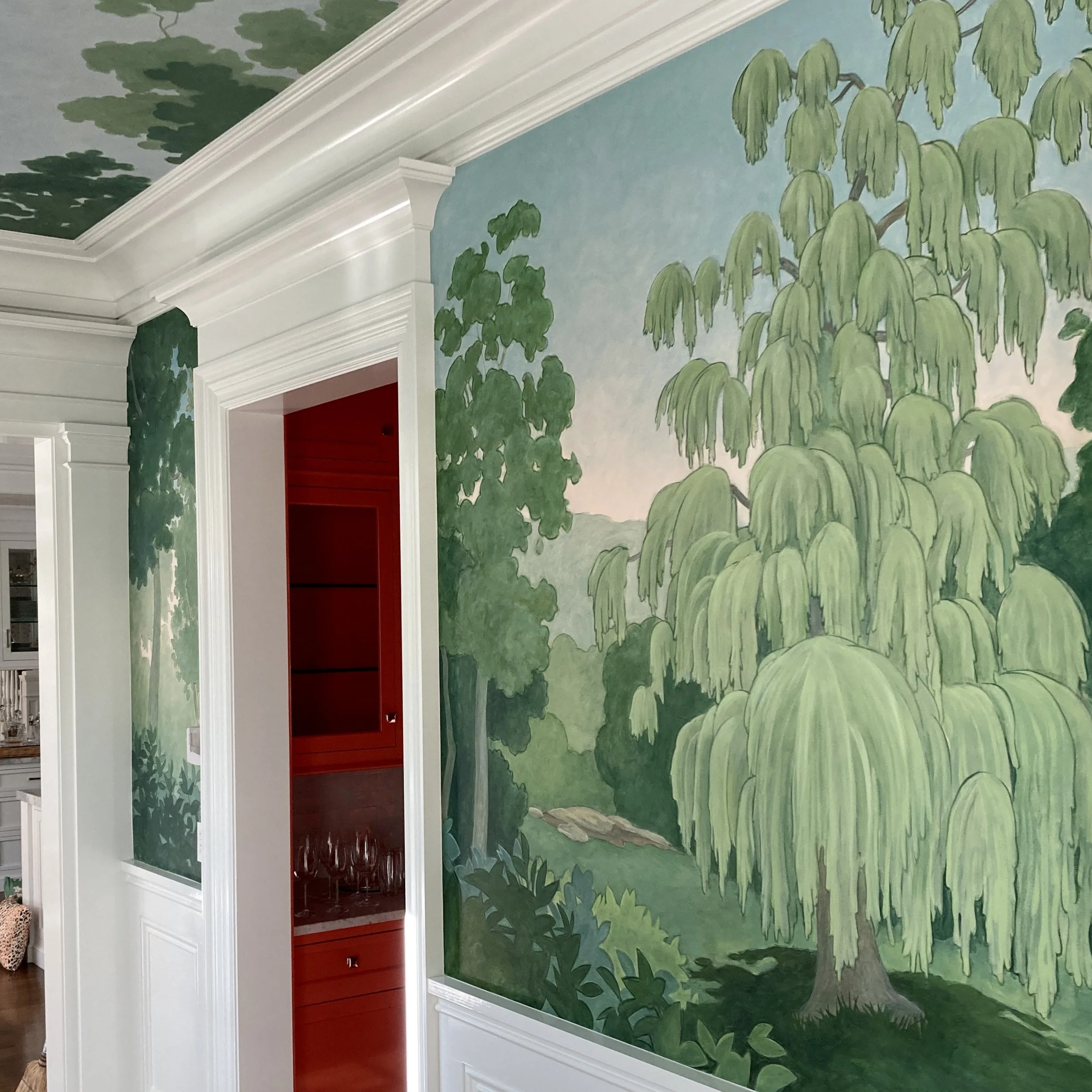 New England Pastoral scene