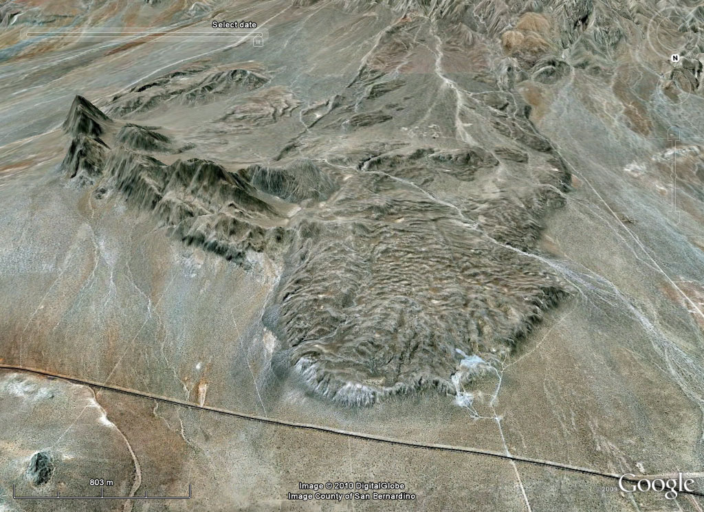 Blackhawk landslide, California