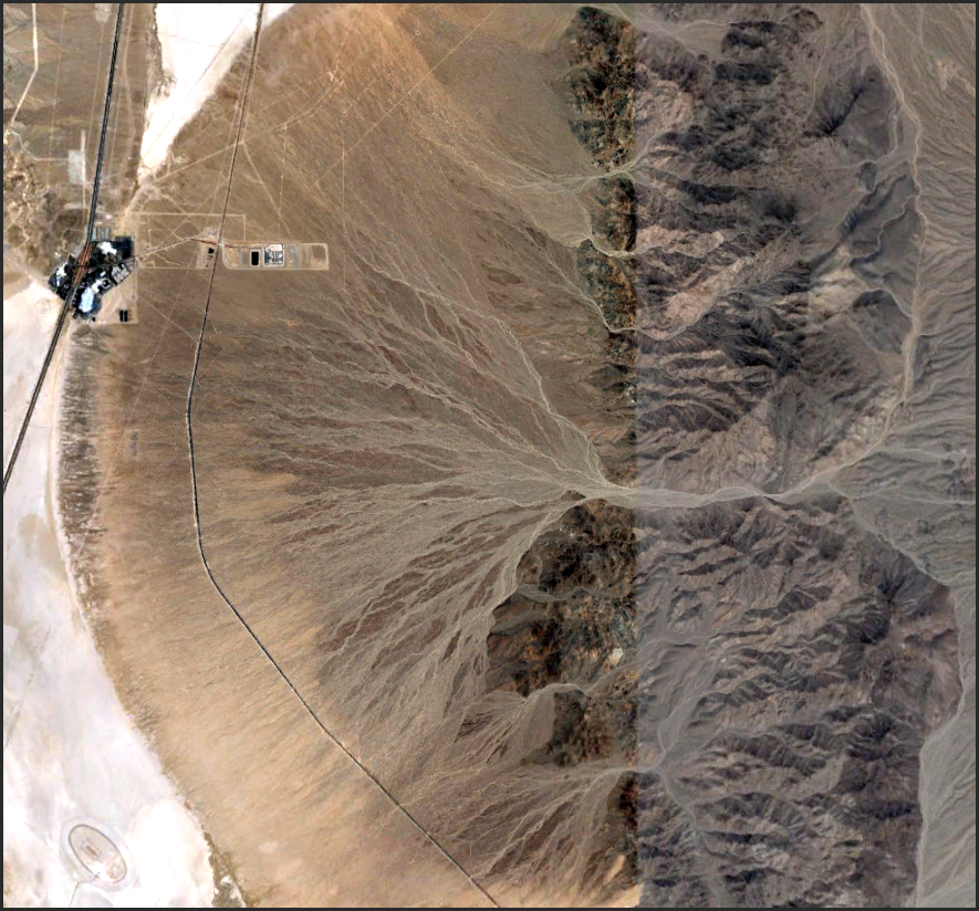 The Barbie Fan: A pathologically Nevada alluvial fan — Geology