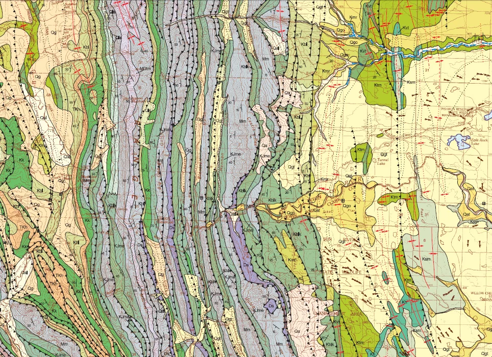 Sun River Montana Map Sun River Canyon, Montana — Impossible Geology