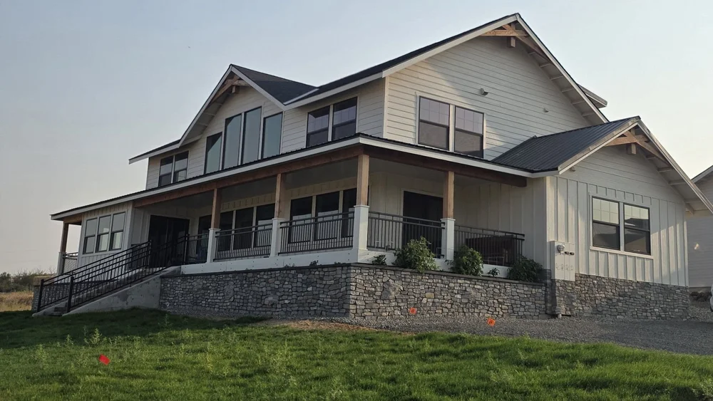 Farmhouse rebuilt by C.W.P.R., LLC in Ellensburg, WA