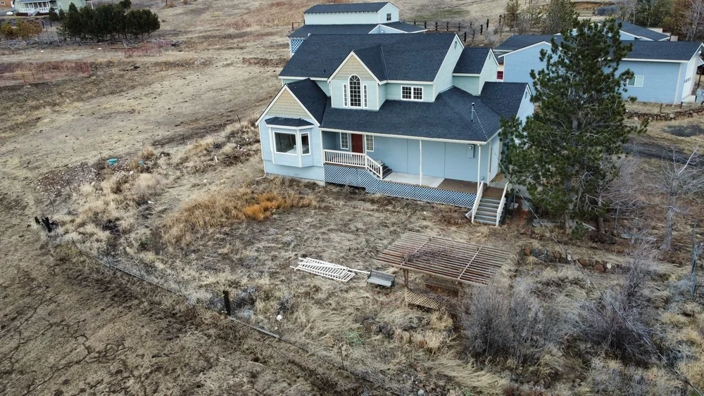 Before: the house before C.W.P.R., LLC rebuilt it in Ellensburg, WA