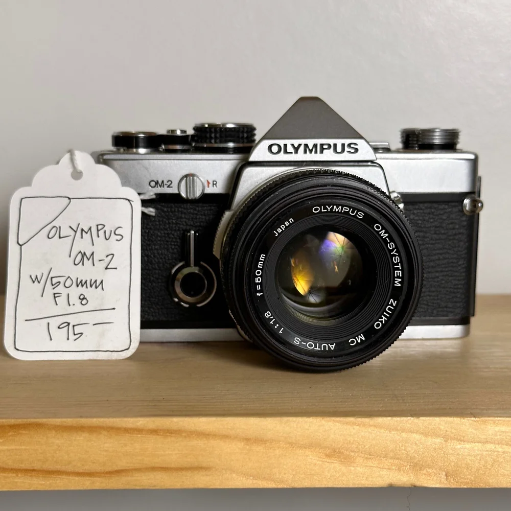 OLYMPUS OM-2 SPOT/PROGRAM＋50mm F1.4 Olympus OM-2 SPOT - Film