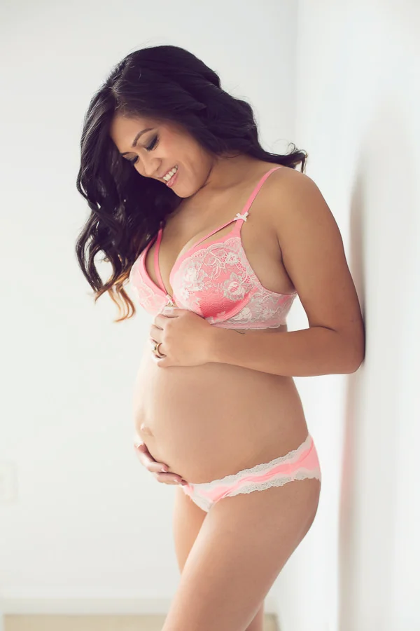 Miss A Shows Off Her Beautiful Baby Bump | Washington DC Maternity Boudoir Photographer