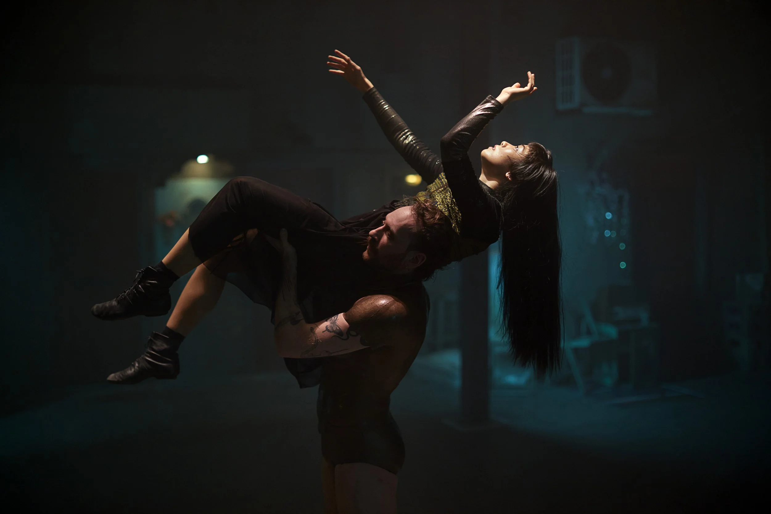 Copy of Punchdrunk's The Burnt City (Photo_ Julian Abrams. Performers_ Yilin Kong and Steven James Apicello)_.jpg