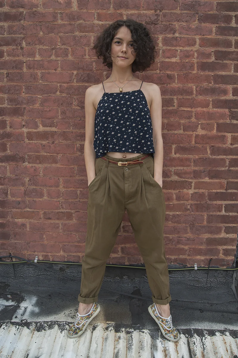 An outtake from my fun day with Francine. Click the photo to shop Scout Mob .