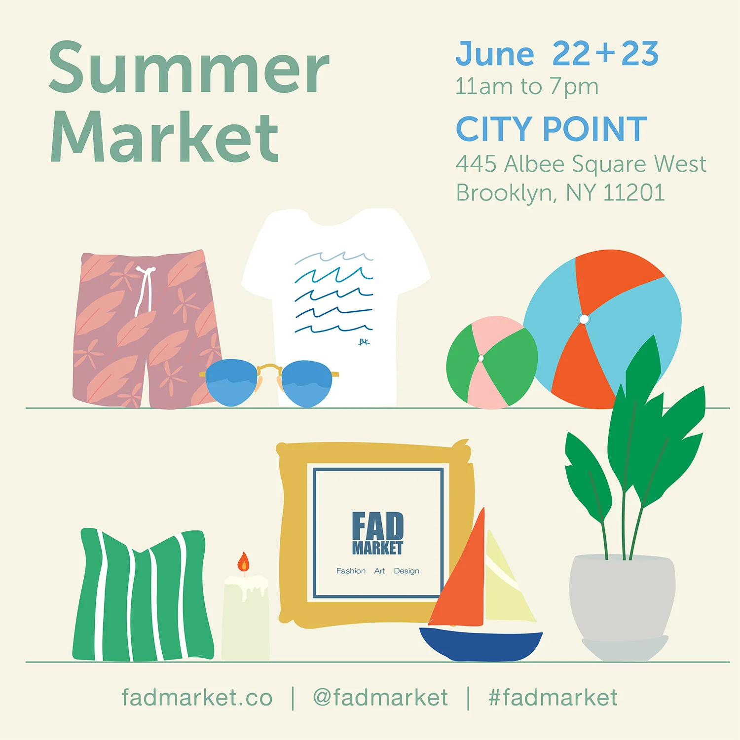 FAD Summer Market | City Point