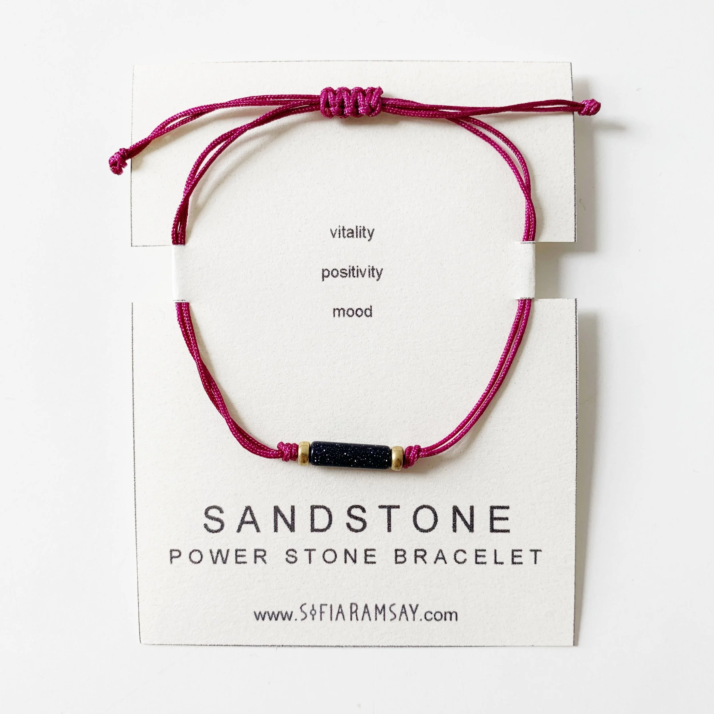 Sandstone Power Stone Bracelet