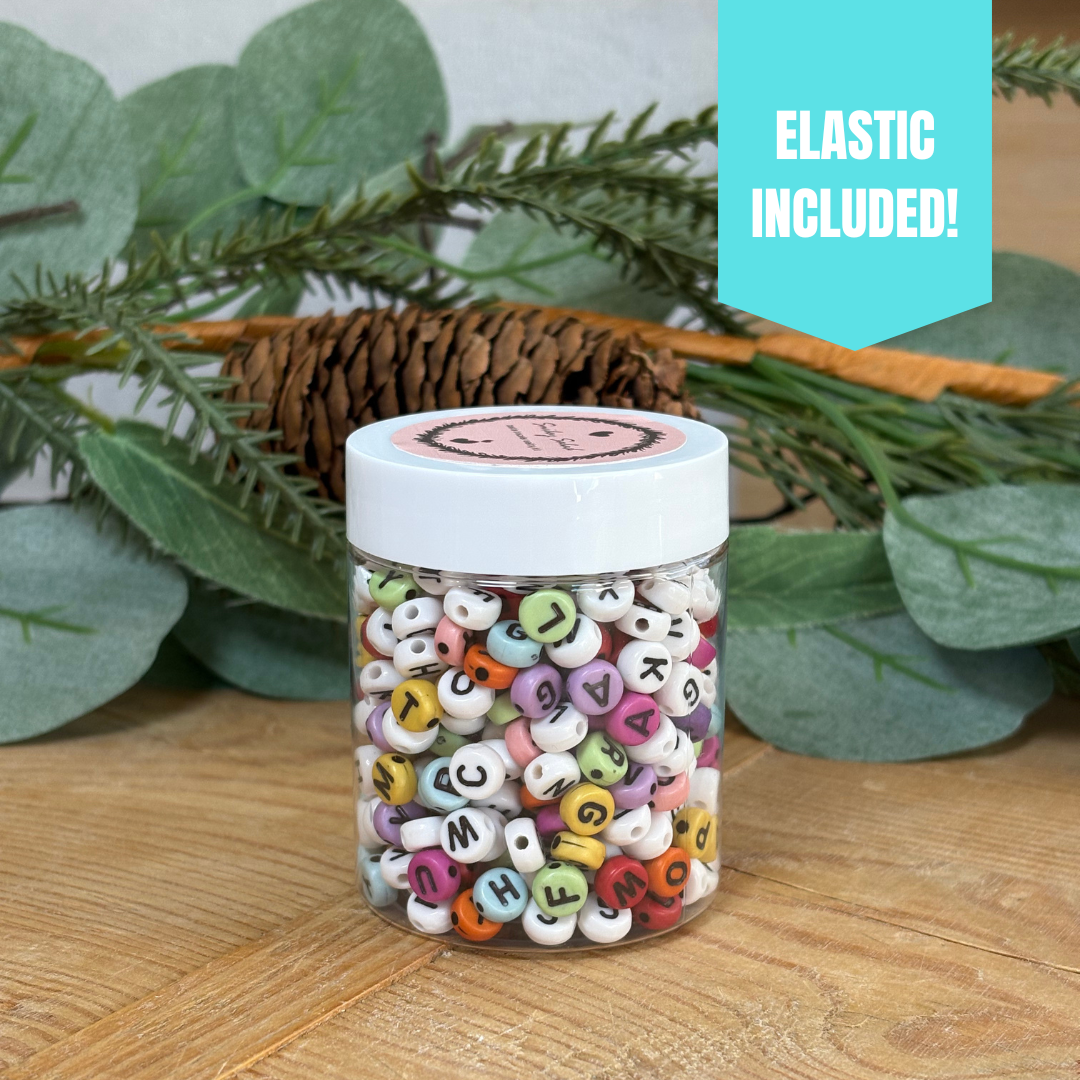 Alphabet Soup • Smiley Salad Bead Blend