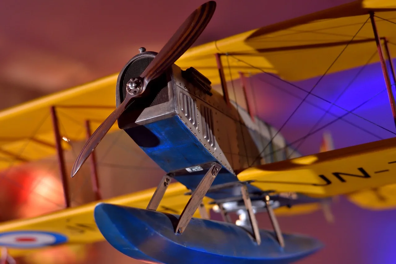 Details of this classic biplane
